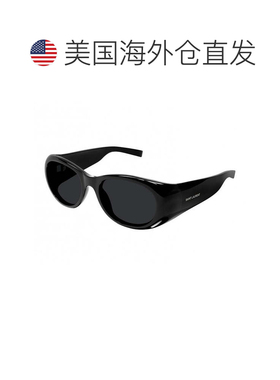 自营saint laurentSL736 001黑色/黑色-黑色 美国奥莱直发