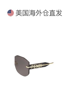 1h可退 【美国直邮】Fendi|Fendigraphy 矩形面具太阳镜