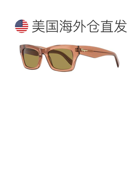 自营salvatore ferragamoFerragamo女士大胆矩形太阳镜SF996SCP 6