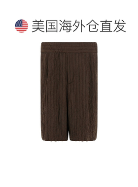 自营Dries Van Noten Men's Plato Bermuda Shorts - brown 美国
