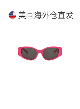 自营balenciaga猫眼框架回收醋酸纤维太阳眼镜-紫红色紫红色灰色