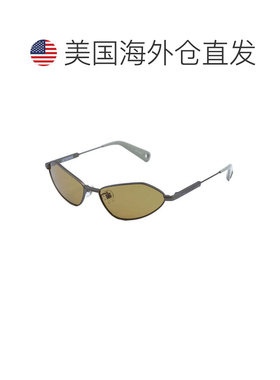 自营Jacquemus Sunglasses Cat Eye Full Rim, Gold Frame And Br