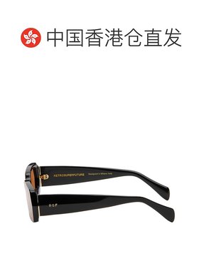 香港直邮潮奢 RETROSUPERFUTURE 男士 黑色 L'Altro 太阳镜 EBQ