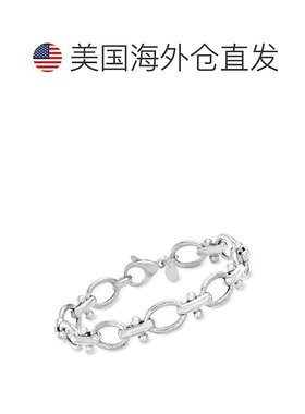 自营Ross-Simons 意大利纯银链式手链 - 7.25 英寸 【美国奥莱】