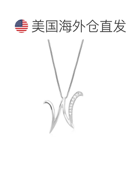 自营vir jewels1/12 cttw Lab Grown Diamond Alphabet Pendant N
