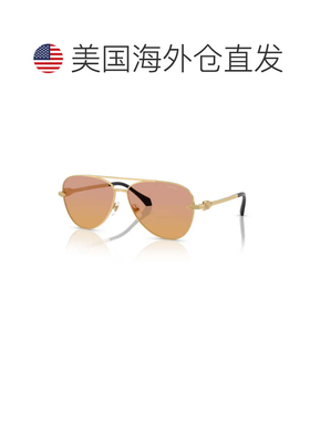 自营versace0ve2283 Aviator Sunglasses - brown 美国奥莱直发