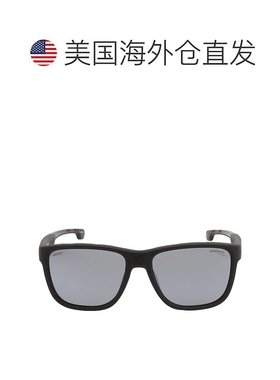 自营Carrera Silver Mirror Square Men's Sunglasses CARRERA DU