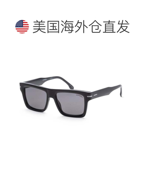 自营 Carrera女式51毫米黑色太阳镜-黑色 美国奥莱直发卡雷拉