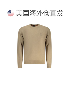 自营Hugo Boss Cotton Men Men's Sweater - brown 美国奥莱直发