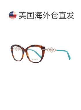 自营Emilio Pucci Plastic Glasses Women's (Frames) - brown 美