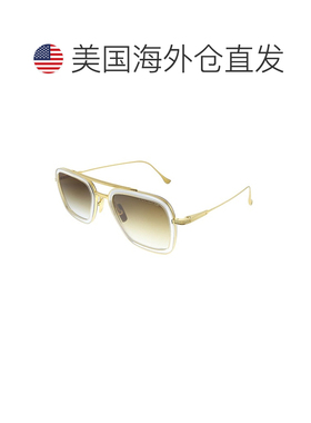 自营Dita Flight.006 DT 7806-L-CLR-GLD-52 Unisex Aviator Sung