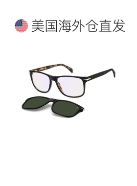 自营david beckhamDb 1188/C Rectangular Acetate Eyewear Set -