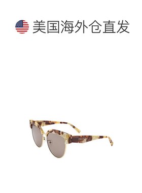 自营Escada Women's Brownish Beige Pattern 58mm Sunglasses -