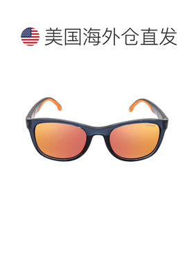 自营Carrera Red Mirror Square Men's Sunglasses CARRERA 8054/