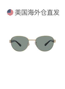 自营ray-ban雷朋灰色偏光方形男女通用太阳镜RB3766CH 001/O9 56