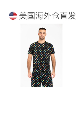 自营Moschino Cotton Men's T-Shirt - black 美国奥莱直发