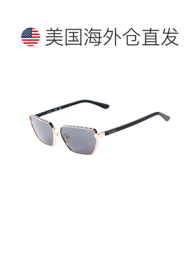自营Guess Metal Women's Sunglasses - black 美国奥莱直发