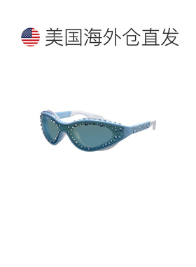自营Swarovski Women's SK6024 42mm Sunglasses - blue 美国奥莱