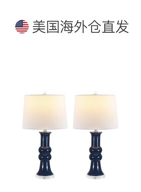 safaviehLamber 26 英寸台灯 - 蓝色 【美国奥莱】直发
