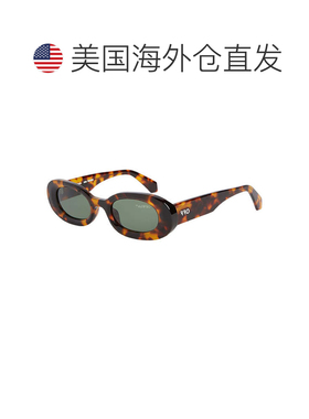 自营Off-White Sunglasses Oval Full Rim, Black Frame And Dark