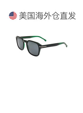 自营hugo bossBOSS 1627/S 03U5 IR灰色绿色/灰色-灰色绿色 美国