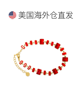 自营Bruno Magli Pasqualina Gold Bracelet, Rubino - red 美国