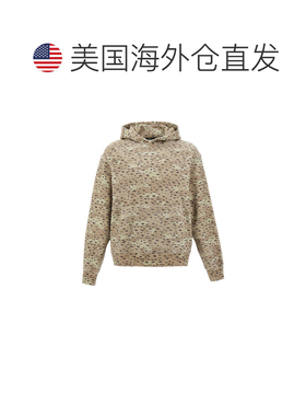 自营Stampd Men's Felpa Con Cappuccio Camo Leopard - beige 美