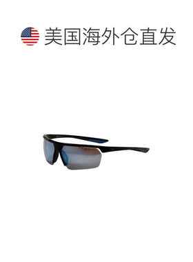 自营Nike男子Gale Force 71mm Obdsidian Racer蓝色太阳镜CW4668-