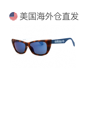 自营adidasOR0027 56X哈瓦那/蓝色镜子-哈瓦那 美国奥莱直发