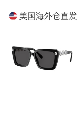 自营Swarovski  SK 6032 100187 55mm Womens Square Sunglasses