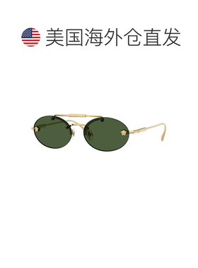自营versaceVE2295 1002/71金色/深绿色-金色 美国奥莱直发