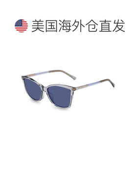 自营Jimmy Choo Sunglasses Square Full Rim, Transparent Grey