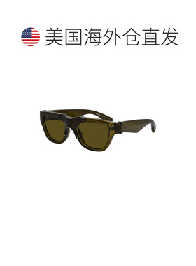 自营Burberry Unisex BE4445U 53mm Sunglasses - green 美国奥莱