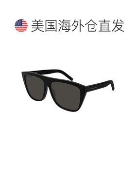 自营saint laurentSL1 012黑色/灰色-黑色灰色 美国奥莱直发