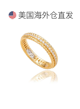 自营Suzy Levian White Sterling Silver Cubic Zirconia French