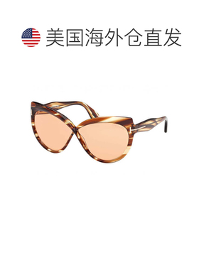 自营tom fordFT1196 53E金发哈瓦那/棕色金发哈瓦那 美国奥莱直发