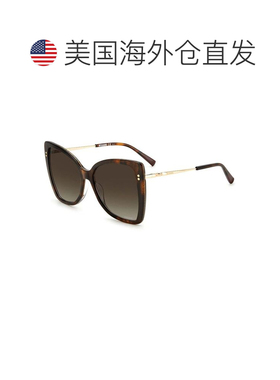 自营Missoni Plastic Women's Sunglasses - brown 美国奥莱直发