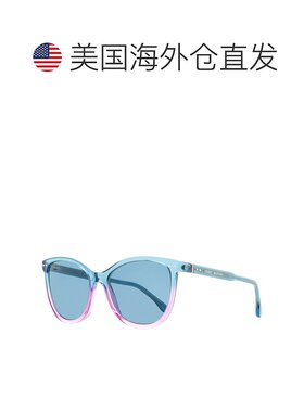 自营 Isabel Marant 女士蝴蝶太阳镜 IM0078S NYDKU 蓝绿色-粉色