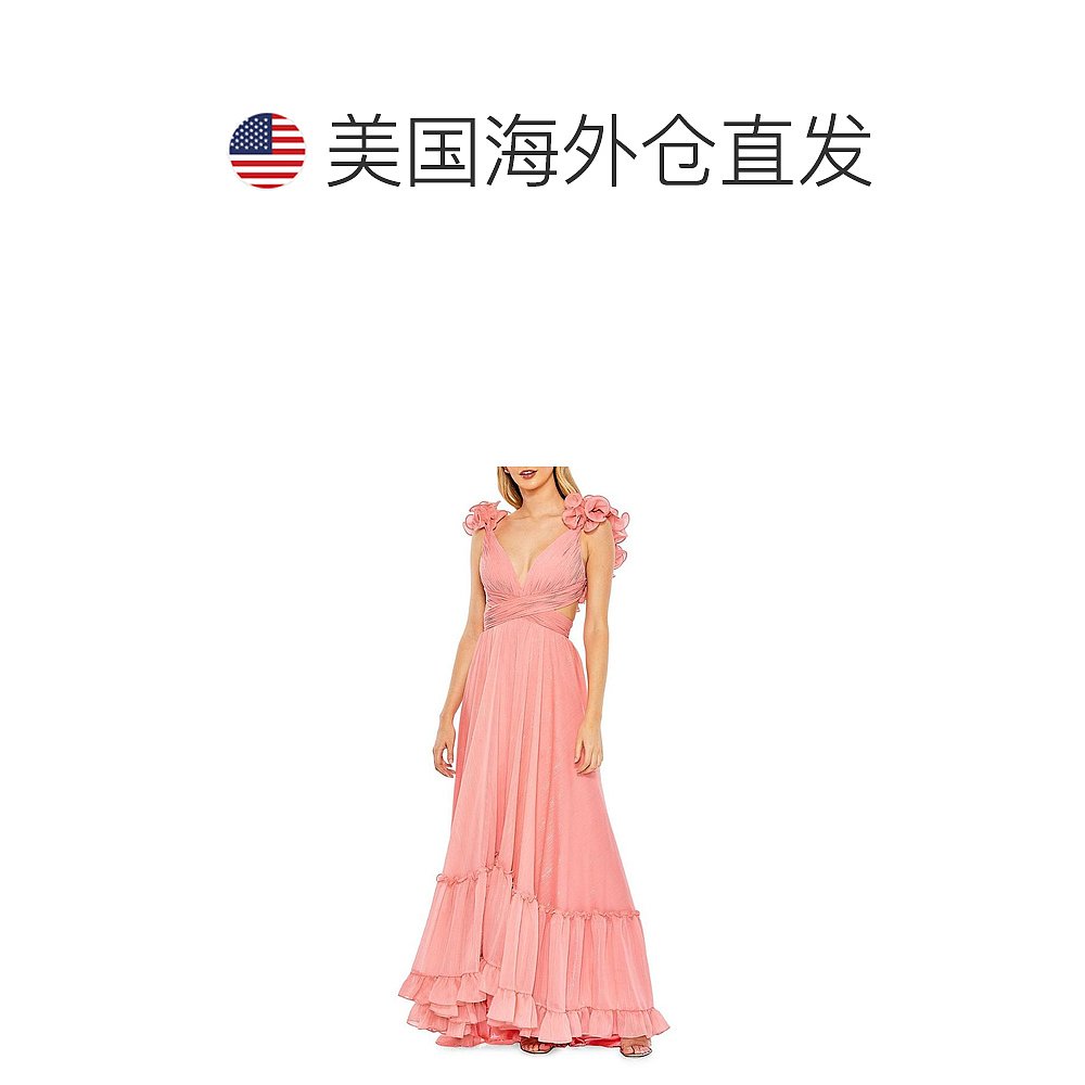 美国直邮MAC DUGGAL 女士连衣裙长裙礼服 - 图1