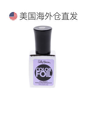 美国直邮Sally Hansen炫彩箔片指甲妆 - 130 紫罗兰炫光女士正品