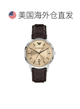 自营Emporio Armani Men's Renato Yellow Dial Watch - yellow