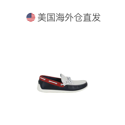 自营salvatore ferragamoMarlin Boat Shoes - blue 美国奥莱直发 - 图1