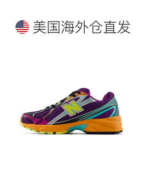自营Men's New Balance 740 U740MC2 Sneaker Purple Multi Lace-