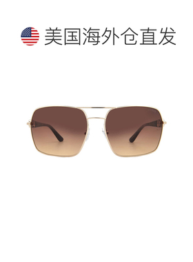 自营Guess Brown Gradient Navigator Ladies Sunglasses GU00159