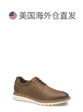 自营Johnston & Murphy Men's Ralston Plain Toe Lace-Up Oxford