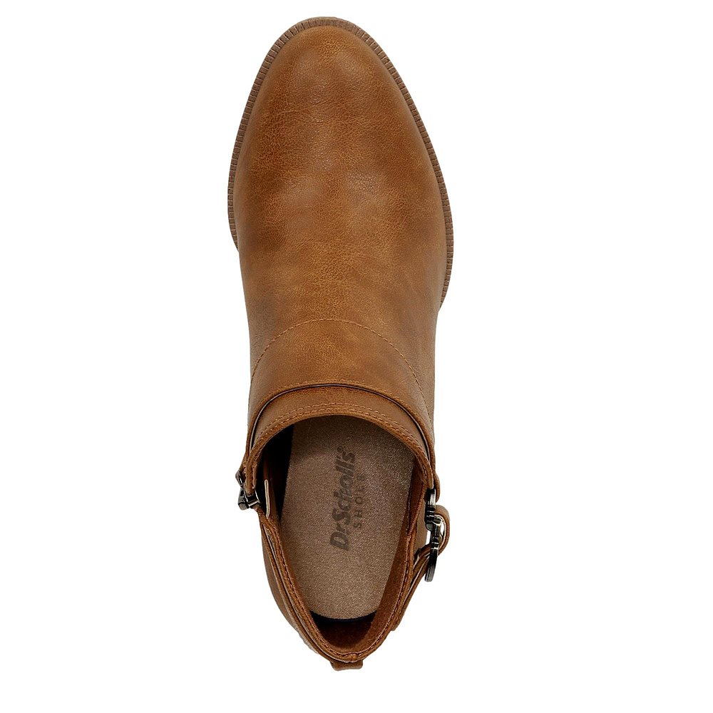 自营Dr. Scholl's Kickstart Ankle Boot Brown  I7070S1200 Wome - 图2