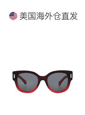 自营salvatore ferragamoFerragamo Grey Oval Ladies Sunglasses