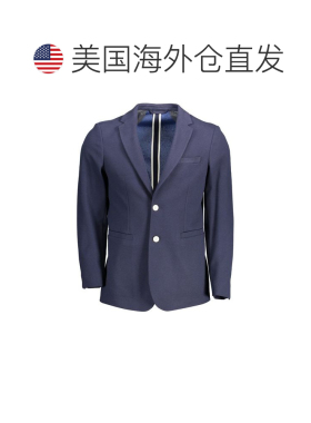 自营Gant Polyester Men's Men's Jacket - blue 美国奥莱直发