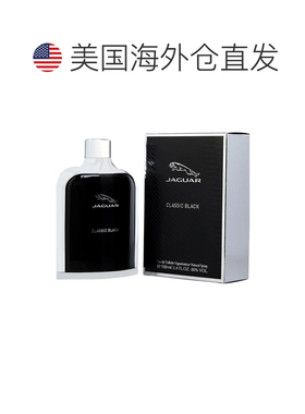 美国直邮M JAGUAR BLACK 3.4OZ EDT SPRAY捷豹 黑爵100ml男正品