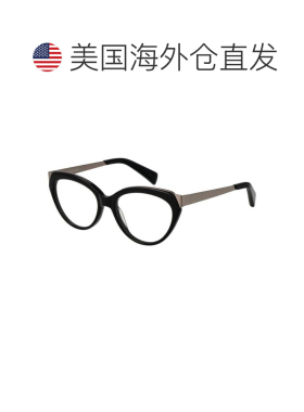 自营Yohji Yamamoto Acetate Glasses (Frames) - black 美国奥莱
